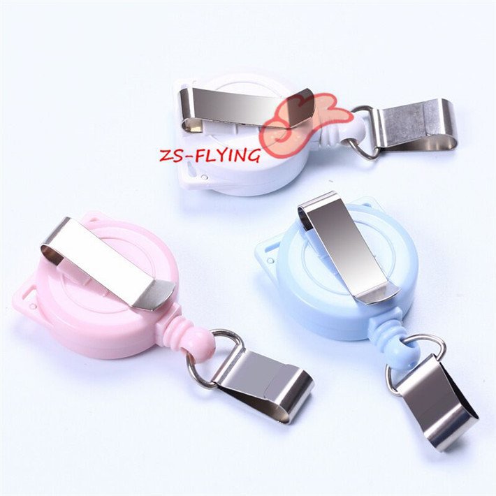 Hot sales mini retractable badge holder id card badge reel
