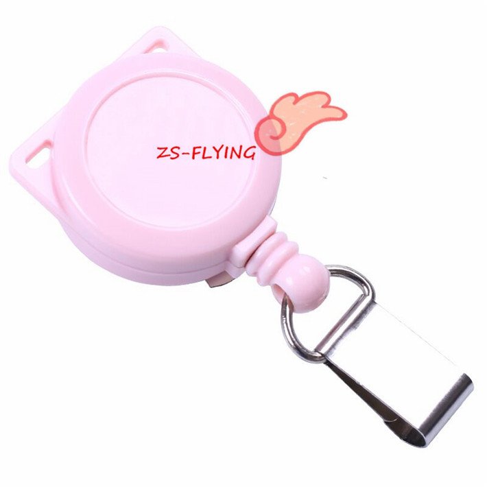 Hot sales mini retractable badge holder id card badge reel