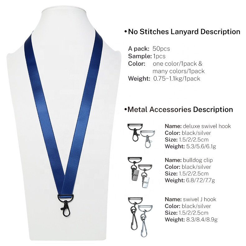 Ehua Ergonomics Seamless Neck Lanyard Sublimation Lanyard Strap Key Holder For Women Men Car Keys ID Badges Card Wallet Phone