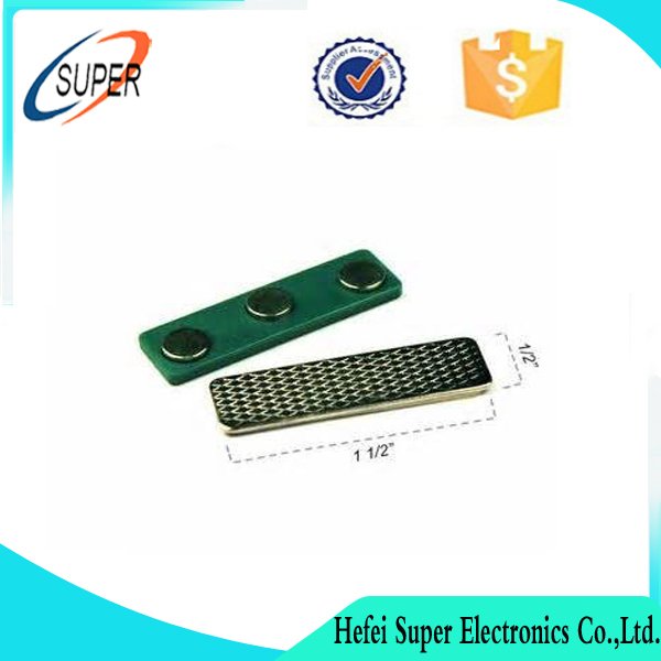 High Quality Name Logo Custom Magnetic Name Tags Name Badges with Magnet for Company Office School