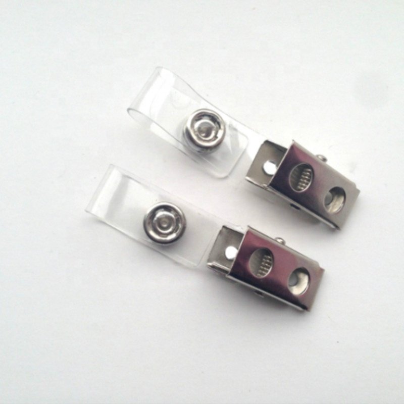 Hot sale Metal Badge ID Card Holder Clip For Wholesale