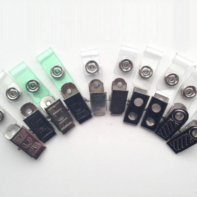 Hot sale Metal Badge ID Card Holder Clip For Wholesale