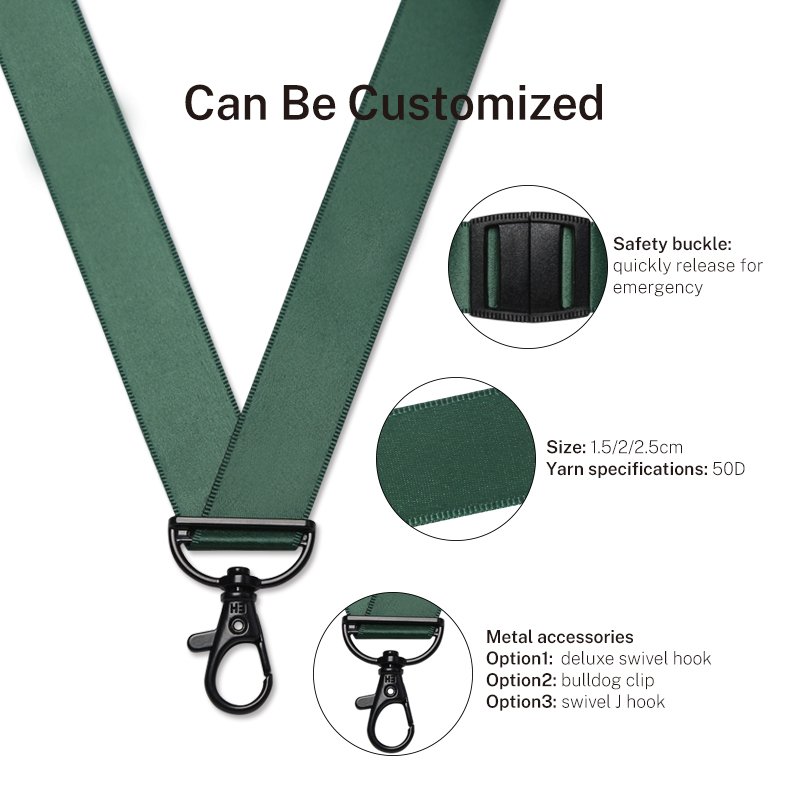 20mm RPET Seamless EHUA Ergonomics Neck Strap High Quality Custom Sublimation Lanyard Key chain Anime Lanyard for ID Holder