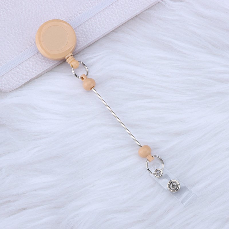 New Design High Quality Diy Color Pull Reel ID Card Badge Clip