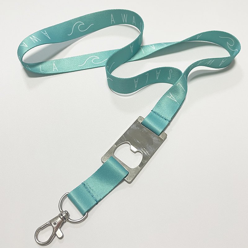 Kofei Printed Sublimation Neck Strap Id Badge Card Holder Lanyards With Logo Custom Polyester Opener Lanyard