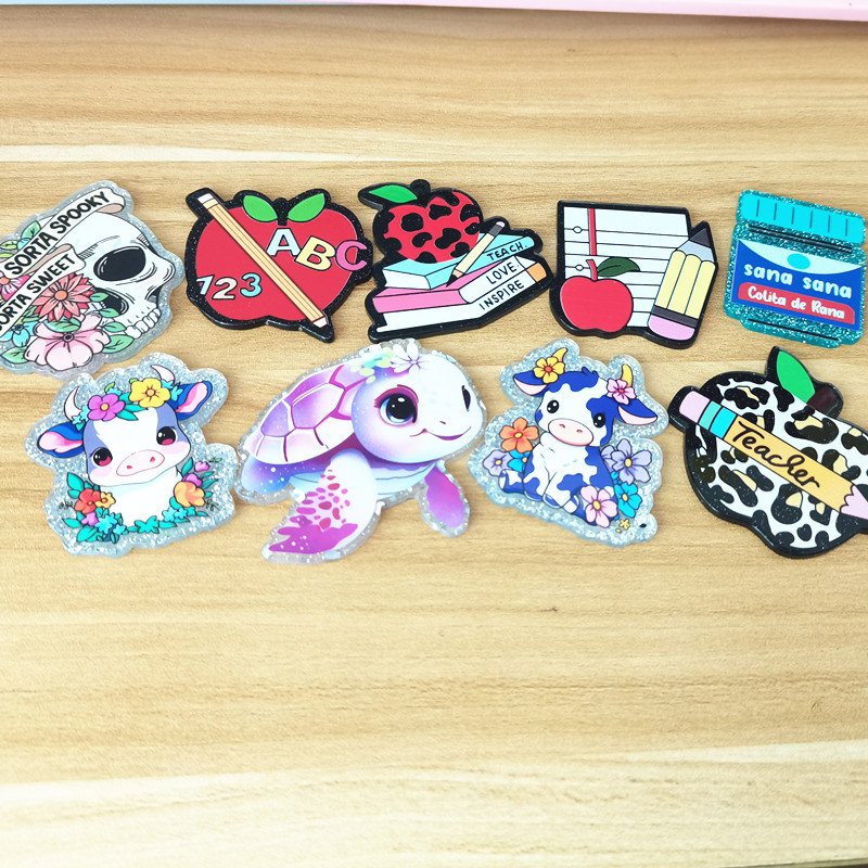 Wholesale Custom Nurse RN Badge reel Scrub Life CNA Badge Reel Nurse Accessories no Badge Holder