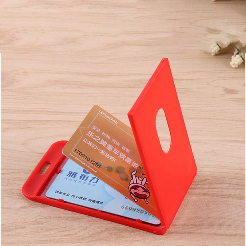 Smart ID Badge Holder Credit Card Holder ID Holder Zipper pocket