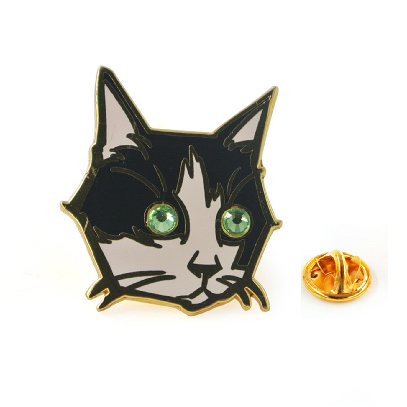 Custom logo lapel pin metal badge manufacturer metal badge cloth hat hard soft enamel pins