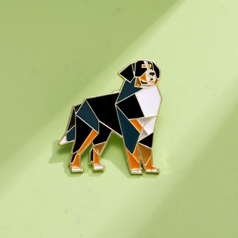 Hot Sales designer gold custom metal enamel cartoon animal lapel luxury badge holder pins brooches pin women