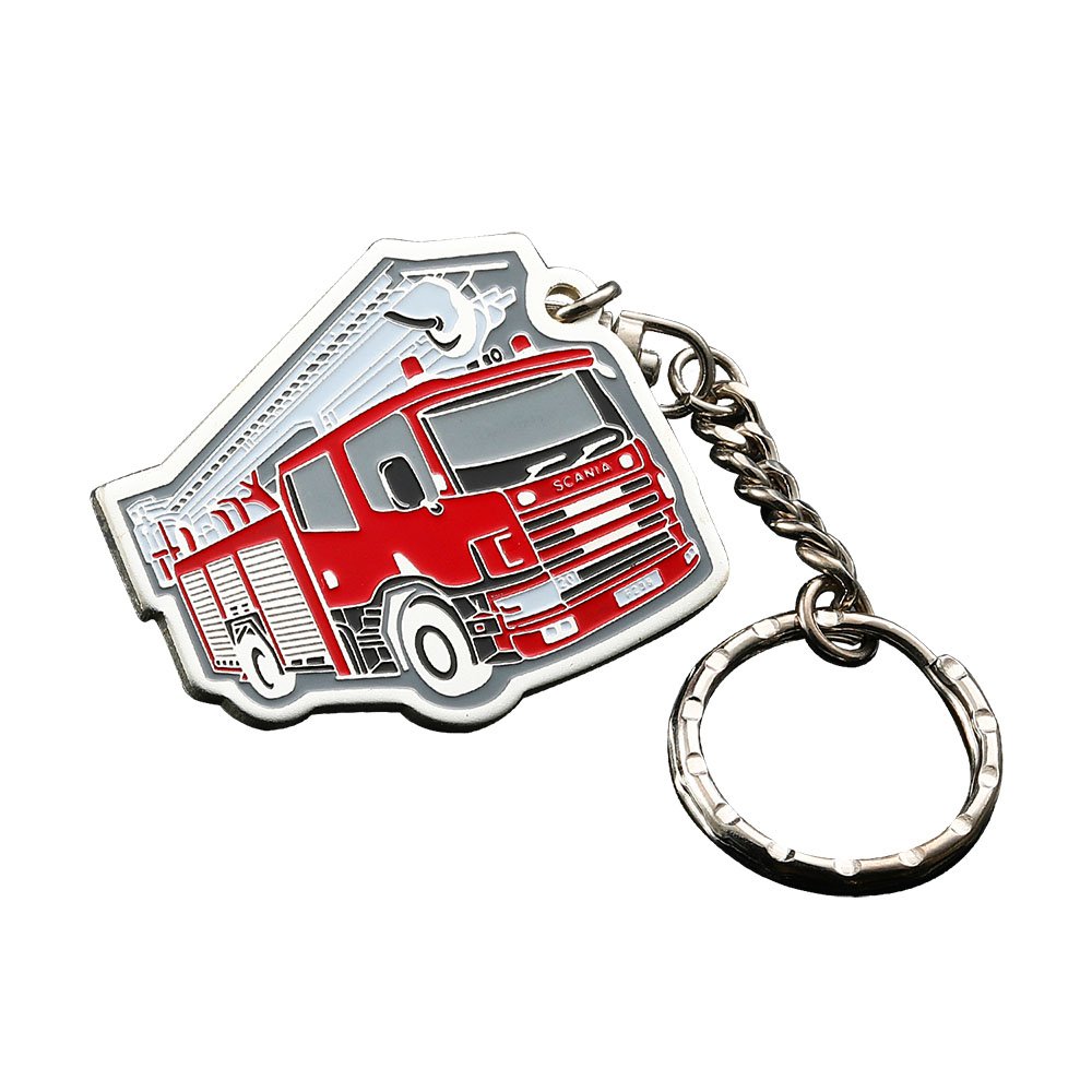 Customized Logo 2D 3D Metal Pendant Keychain High Quality Drip Glue Technique Exquisite Souvenirs from Supplier for Key Holder