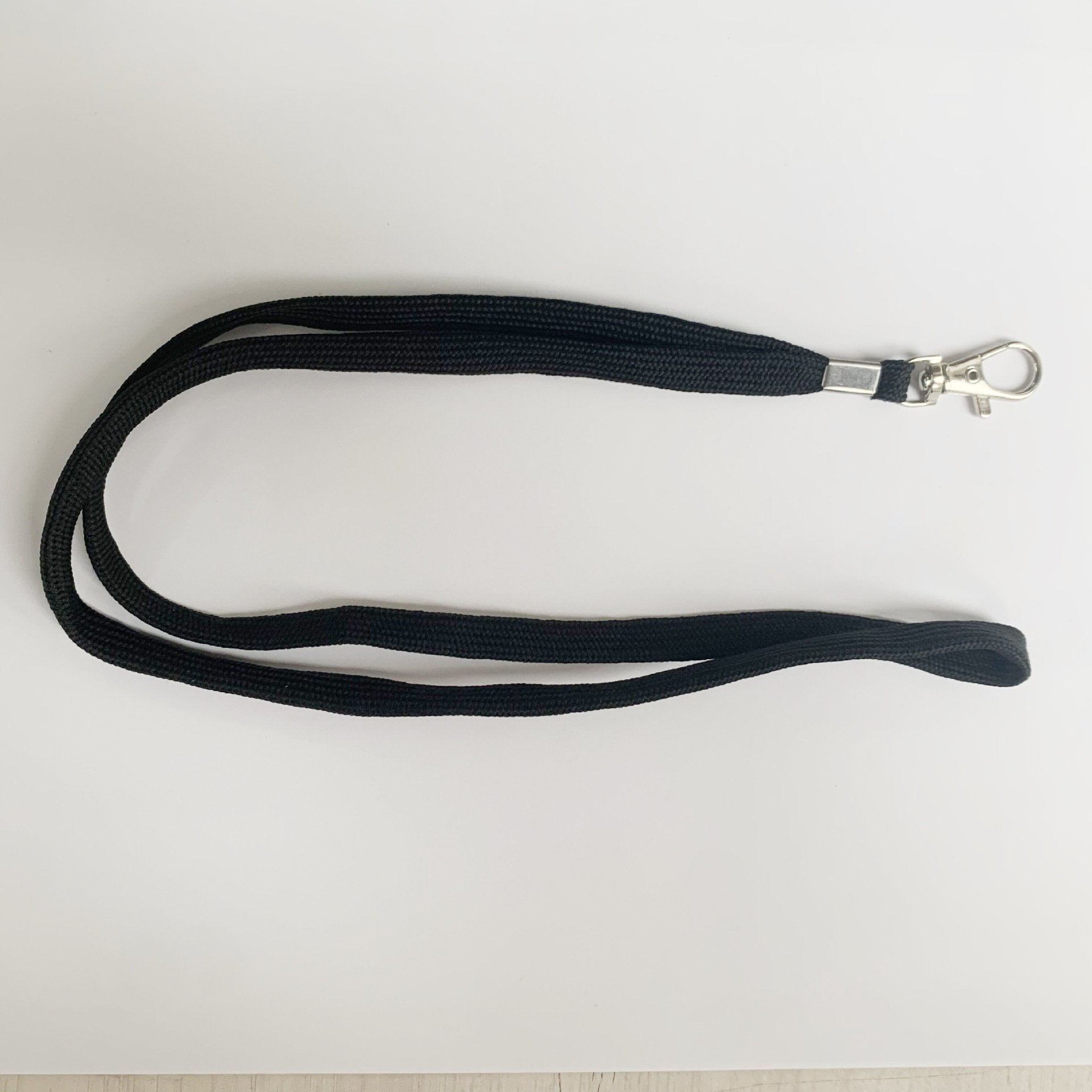 Wholesale Custom Polyester Lanyards Keychain Plain Nylon Cell Phone Neck Strap Id Badge Lanyard
