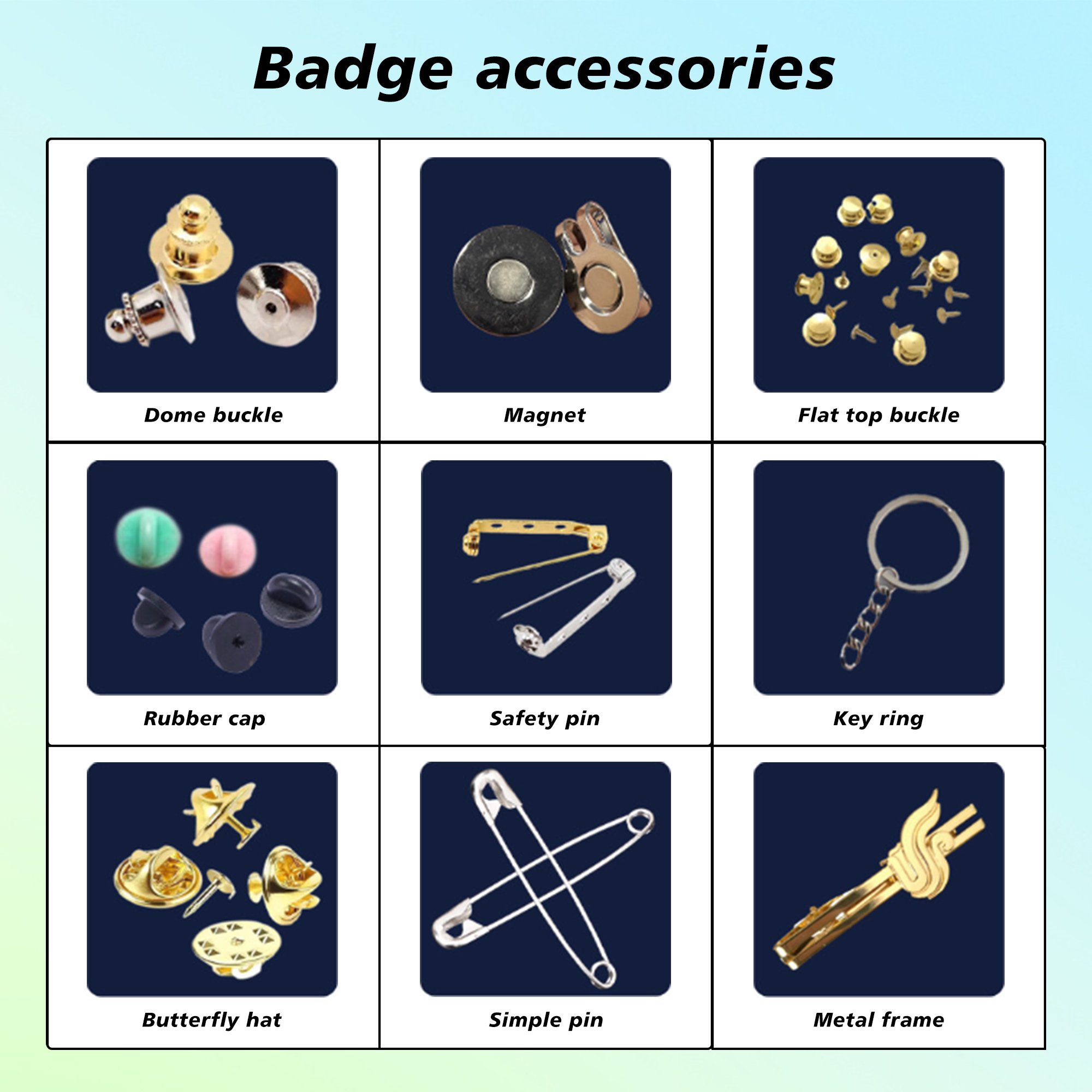 Customize Your Own Design Metal Soft Enamel Badge High Quality Manufacturer Promotional Metal Enamel Enamel Pin