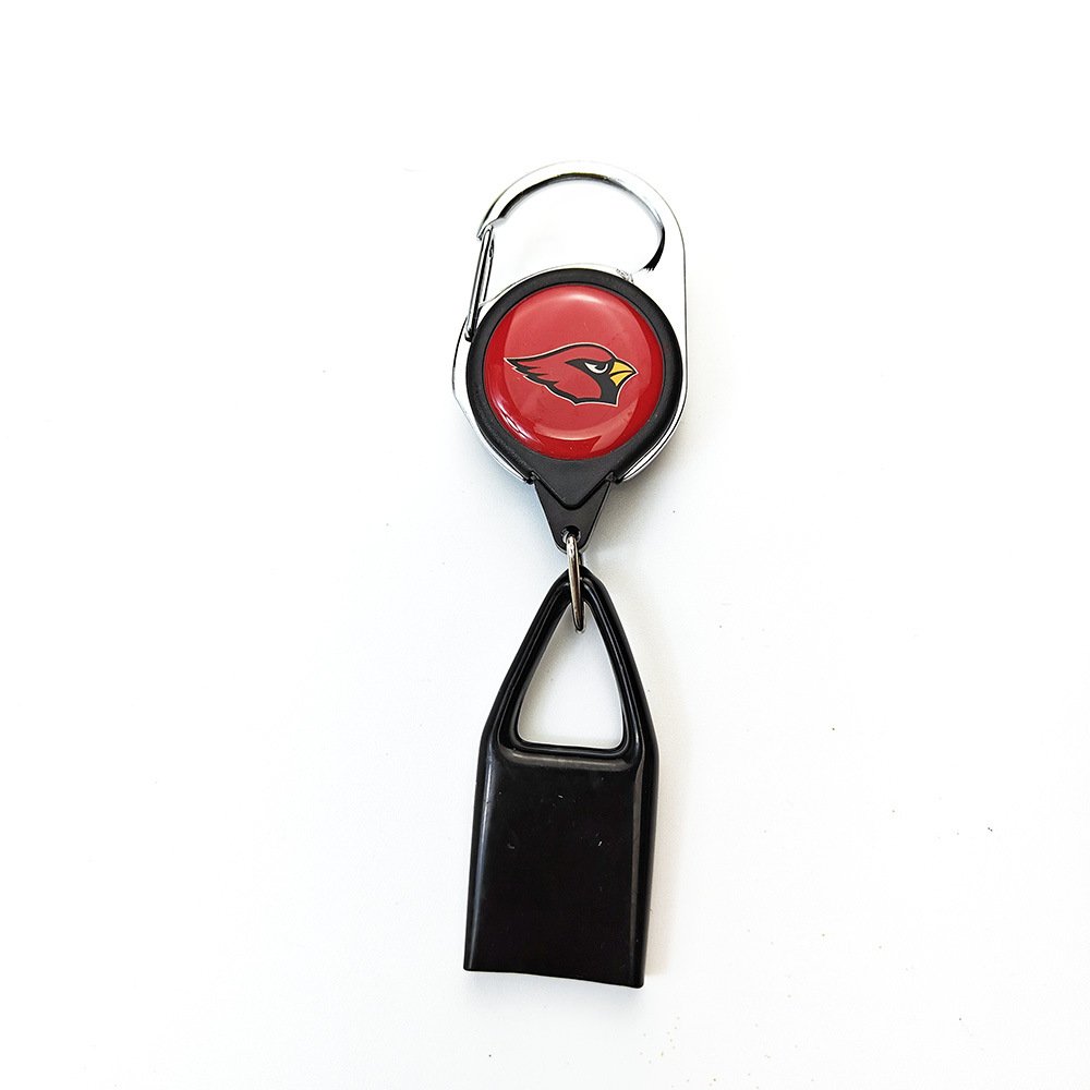 USA Rugby Fans Gifts Football Retractable Badge Reel Lighter Clipper Leash Retractable Keychain Premium Badge Holder