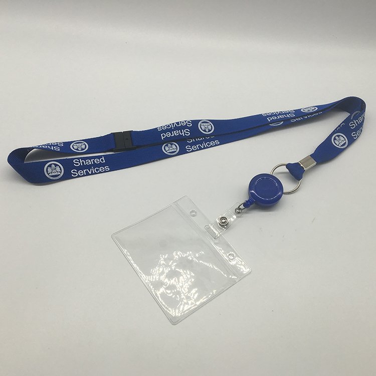 EVENTS Custom Yoyo Reel Badge Retractable ID Card Holder Screen Lanyard