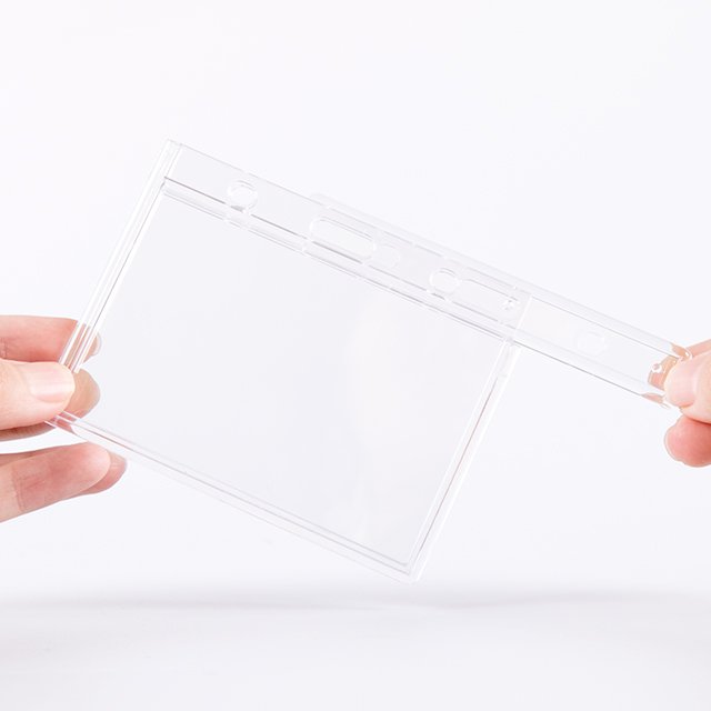 Good Price Double Side Water-proof Visiting Card Protector Printable Business Card Case For Business Card Sleeve