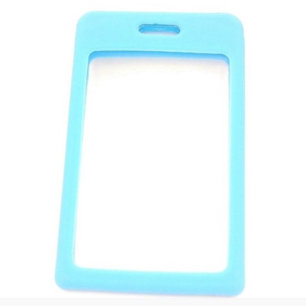 Hot Selling Popular Silicone ID Card Holder and Name ID Badge Holder For Worker Stuff Employee Students Business Credit Card Hol