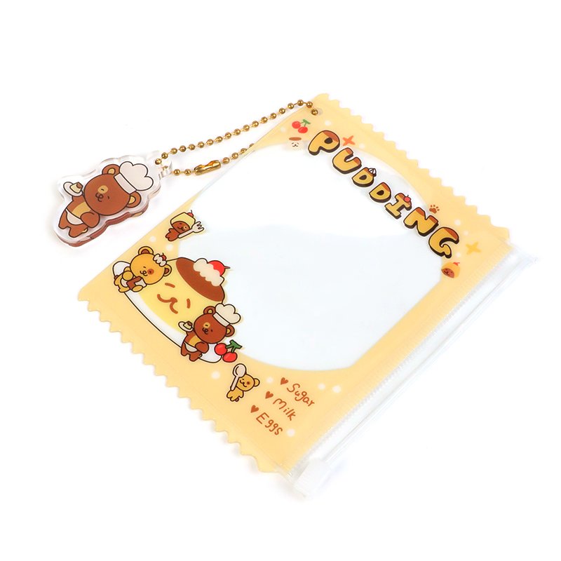 Custom Pin Badge Storage Bag Accessories Badge Holder Storage Bags PVC Zipper Bag Waterproof Ziplock Pouch