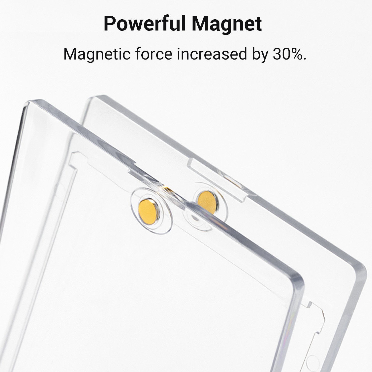 One Touch Magnetic Card Holder 100% UV Protection Customized All Size Magnetic Holder Sports Card