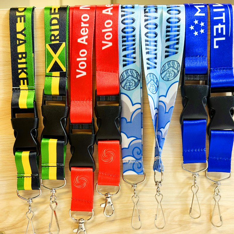 Wholesale Breakaway Printed Logo Designer Branded Ni Ke Lanyard Badge Holder Strap With Us Lanyards Id Card Keychain