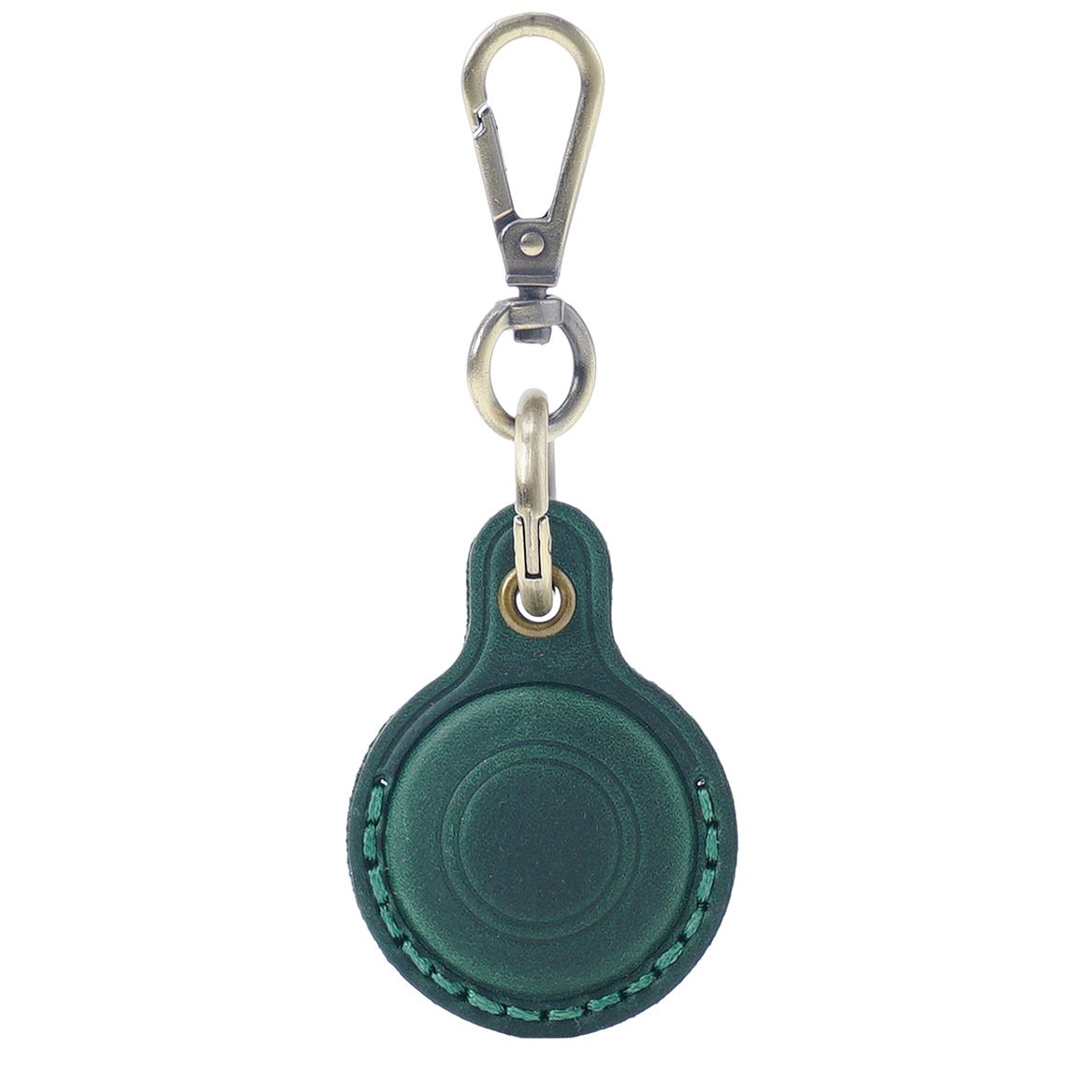 New Retro Leather KeyRing For Apple Airtag Locator Tracker Device Anti-drop Anti-rubbing Protective Keychain Accessories
