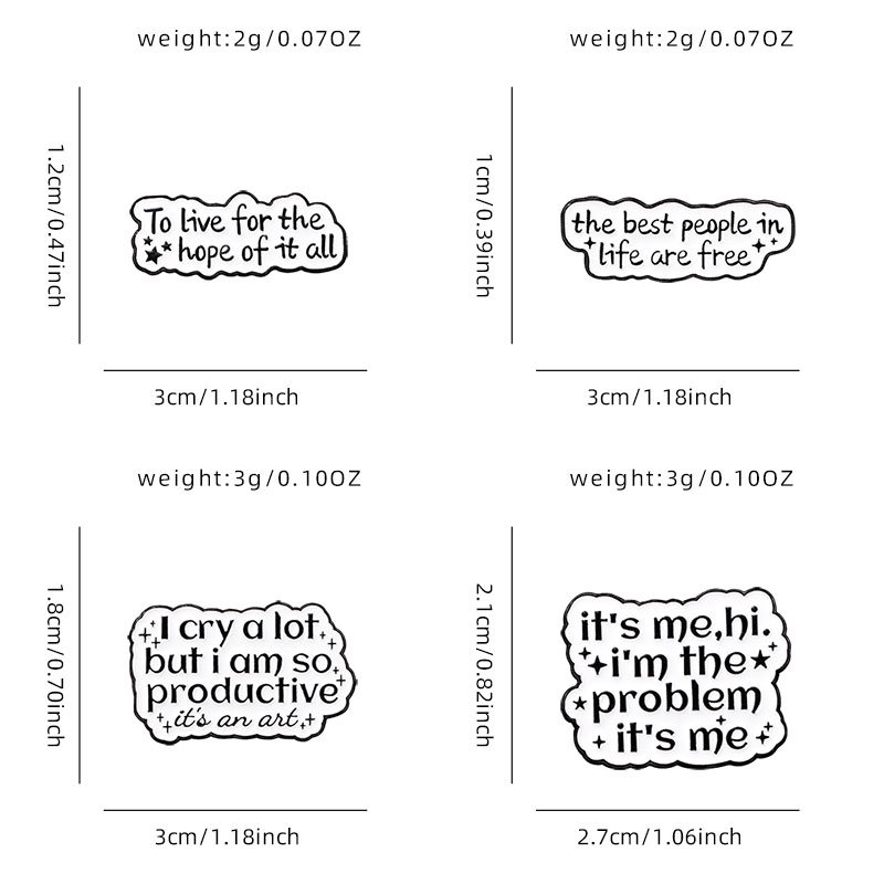 2024 New China Manufacturer customized wholesale holder maker metal custom slogan badges pin for men and women