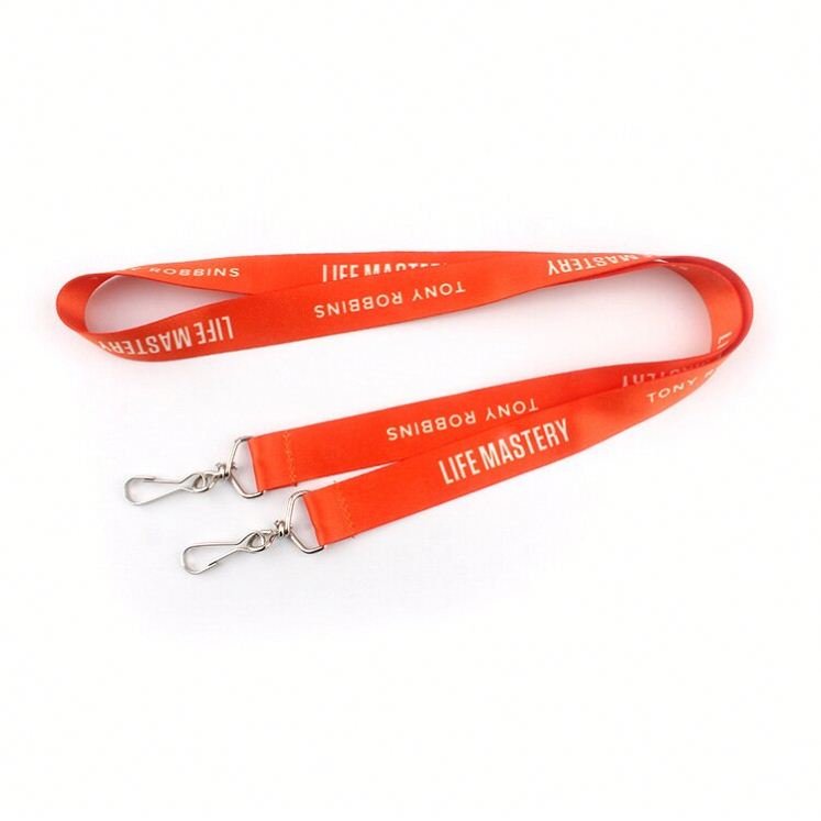 2022 New Products Name Brand Badge Holder Lanyard With Clip