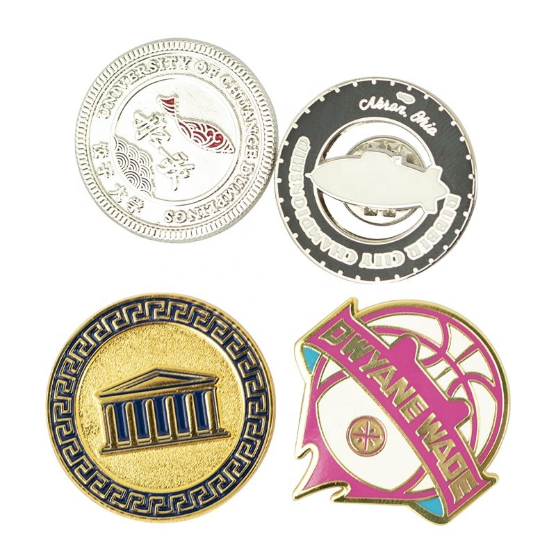 Customized manufacturer metal crafts custom made badge bulk wholesale girls cute souvenir hard enamel lapel pin