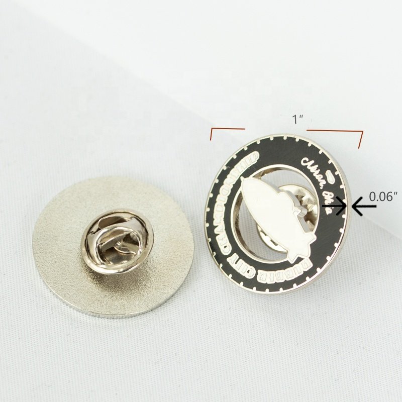 Customized manufacturer metal crafts custom made badge bulk wholesale girls cute souvenir hard enamel lapel pin