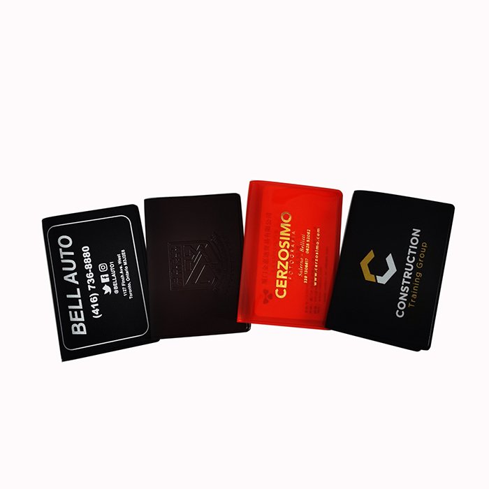 Hot Sale Soft Plastic Waterproof PVC ATM ID Card Holders Business Student Exhibition Name Badge Holder