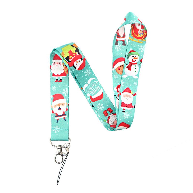 ID card badge holder polyester lanyards with custom logo size keyring