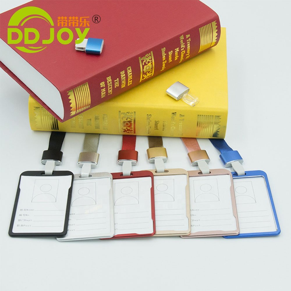 Cheap High Quality ID Pass Card Custom UV Printing Company Work Admission Neck Polyester Lanyard with Plastic ID Card Holder