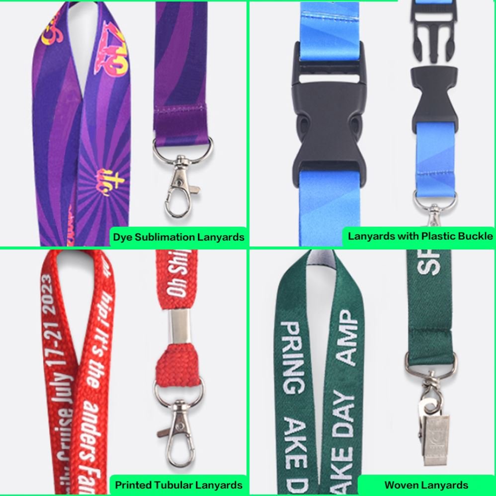 Custom Sublimation Printed Logo Reel Retractable Reel Pvc Leather Plastic Id Card Badge Holder Lanyard With Id Card Badge Holder