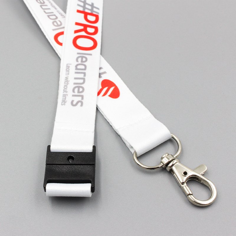 Manufacturer Free Sample Promotional Cheap Custom Printed Polyester Neck Lanyard With Logo Cell Phone Case With Lanyard