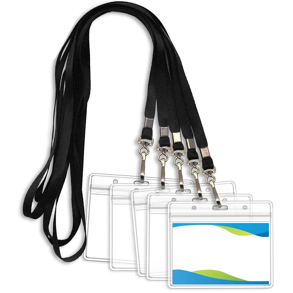 Custom Soft Plastic Id Working Name Badge Pvc Card Holder