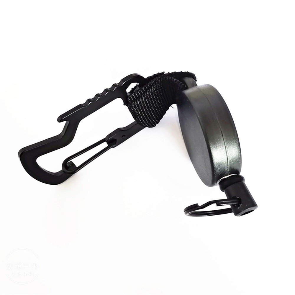 Badge Reel Retractable Keychain Multitool Carabiner Key Holder Heavy Duty Retractable Badge Holder Reel With 60cm Steel Cable
