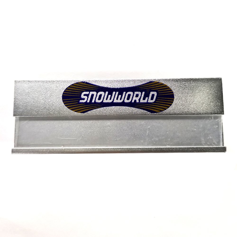 Reusable laser logo blank metal magnetic name tag sublimation stainless steel school uniform custom name badge for kids