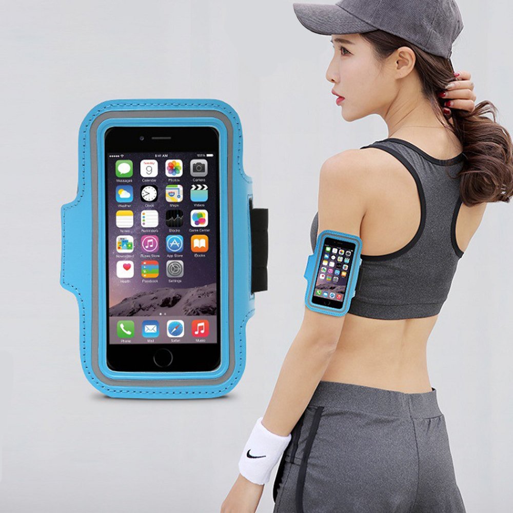 Running Armband Universal Waterproof Sport Holder Outdoor Running Armband for Mobile Phone