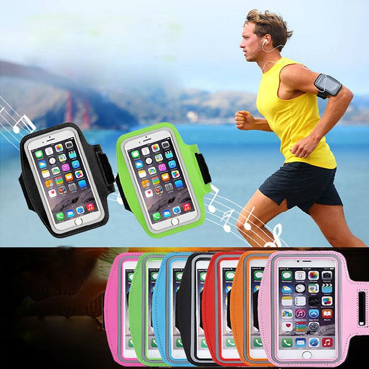 Running Armband Universal Waterproof Sport Holder Outdoor Running Armband for Mobile Phone