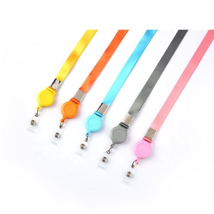 QORI card holder with string display business card holder neck card holder, badge reel lanyard