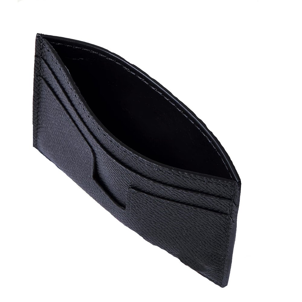 RFID Blocking Business Men Genuine Leather Card Bag Cardholder Card Holder For Women Male wood grain Card Wallets