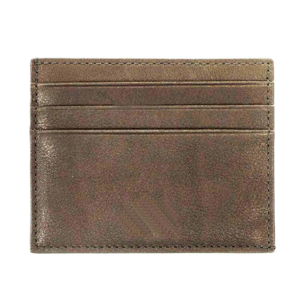 RFID Blocking Business Men Genuine Leather Card Bag Cardholder Card Holder For Women Male wood grain Card Wallets