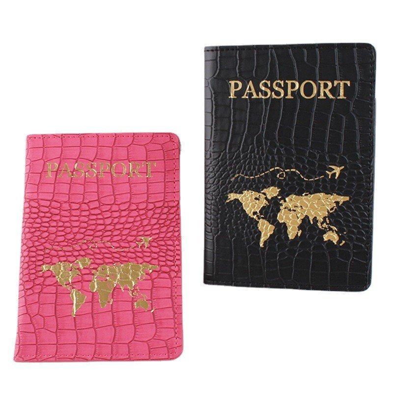 pu crocodile skin ultra-thin passport bag small card bag multi-card sleeve small exquisite coin wallet can print logo