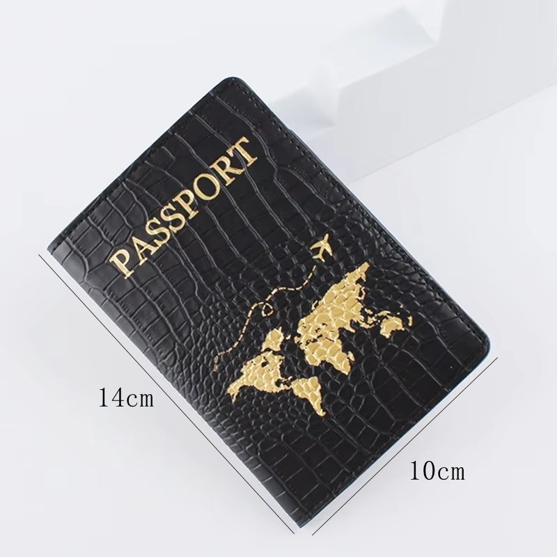 pu crocodile skin ultra-thin passport bag small card bag multi-card sleeve small exquisite coin wallet can print logo
