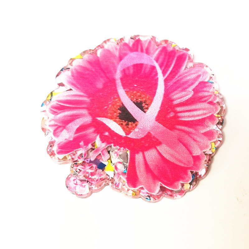 Acrylic flat Medical Series Scrub Life Badge Holder Acrylic Plastic RN Badge Reel For Nurse Doctor Accessories no Badge Holder