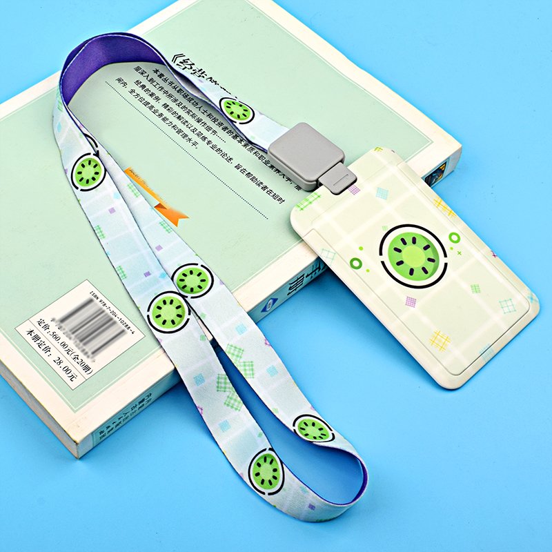 String Neck Straps with Clip Cute Card Holder Polyester