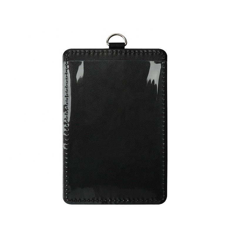 DIY Design Work ID Card Holder Customized Logo Business Card Protector Sublimation Blank Name Badge Card Holder