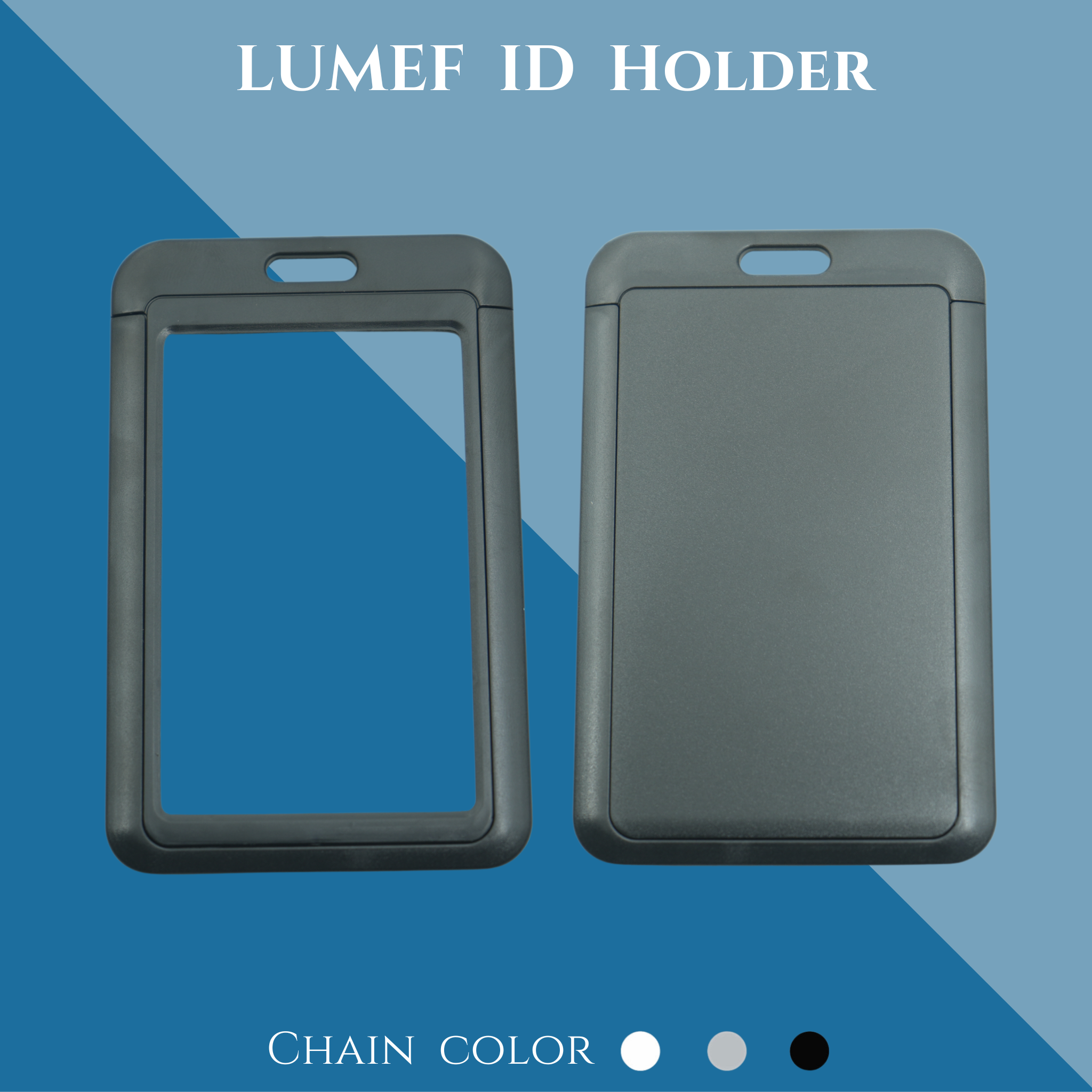 ABS Plastic Id Card Holder School Id Card Holder ABS Id Badge Card Holder