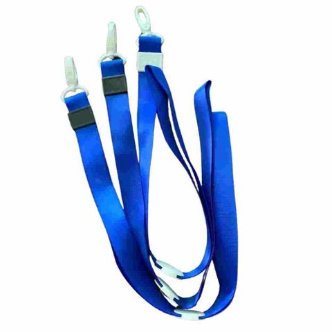 Silky ID Card Dori Satin tape Lanyard For School / Collage / Organization at Wholesale Price Different Color Available