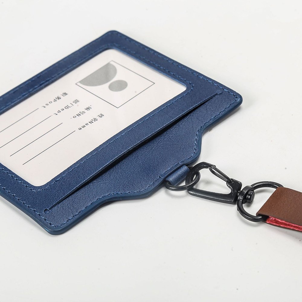 Metal Aluminum Alloy Id Card Holder Badge Reel Clip Metal Work Card Holder Badge