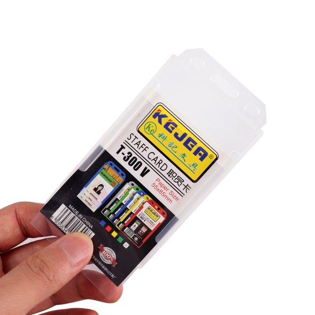 Cheap ID card holder for staff worker officer hot selling